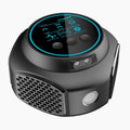 4-in-1 ultrasonic rodent repellent, 360° electronic rat repellent, repels indoor flies, cockroaches & mosquitoes.