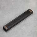 Wooden thread incense box, black sandalwood inlaid with boxwood, sleeping incense burner, incense burner, household indoor agarw