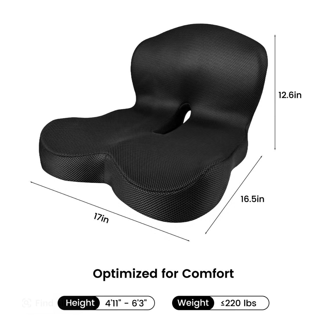RoadEase Seat Cushion