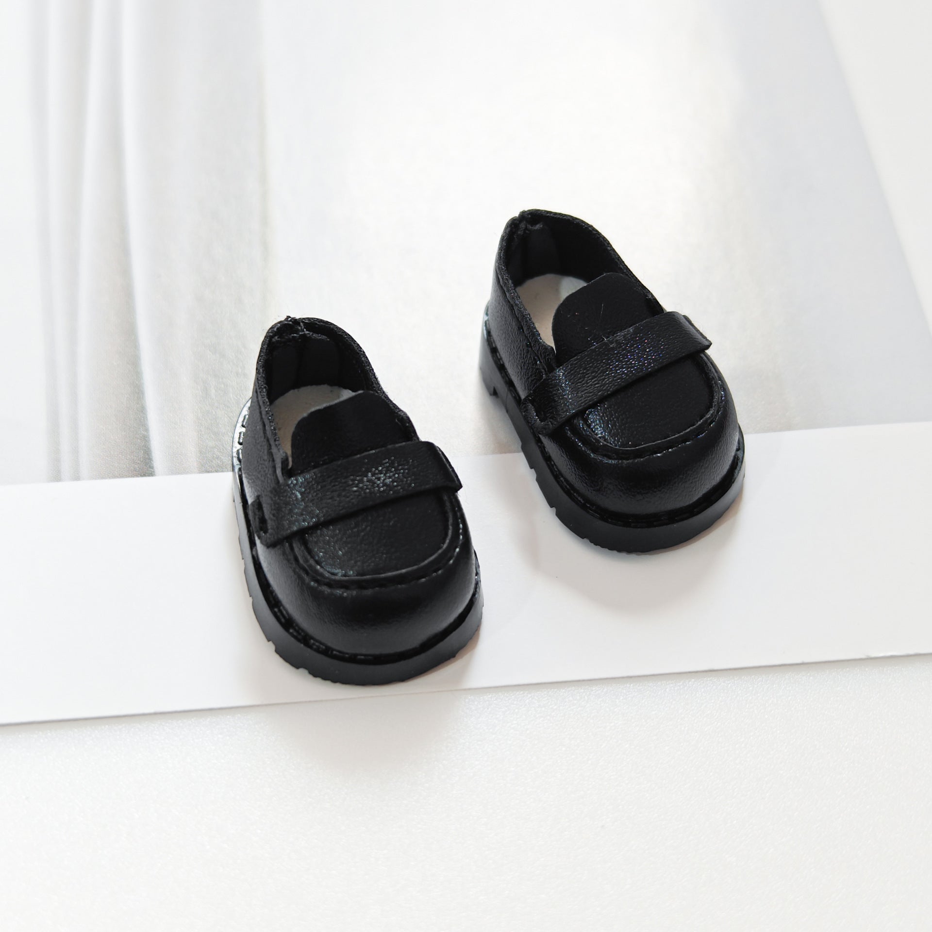 Party Shoes DIY Accessories Labubu Baby Clothes Labubu Rubber Macaron Shoes Fabric One Plush Second Generation