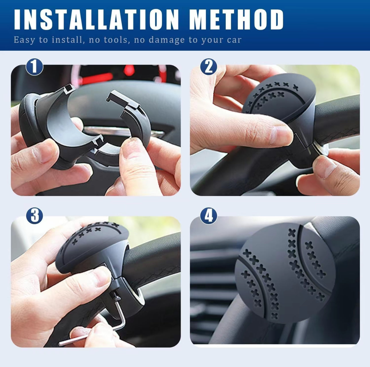 Spin Grip Steering Knob