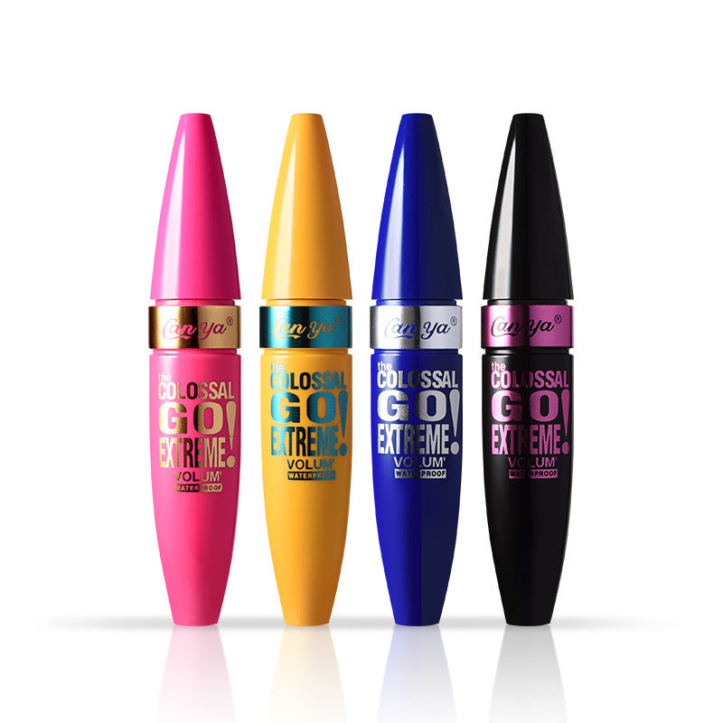 Canya 4d Mink Mascara Fiber Dense Waterproof Curling Mascara