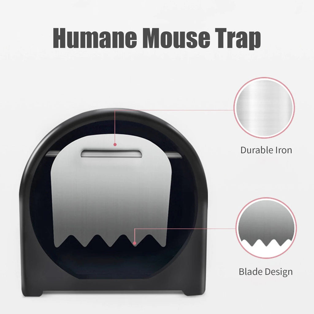 Rodent Zapper Rat Mice Mouse Trap Humane Mouse Trap Catch and Release Mouse Traps Mousetrap Catcher Capture Cage Indoor Outdoor