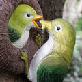Xiuyan Bird Tree Cave Garden Resin Pendant
