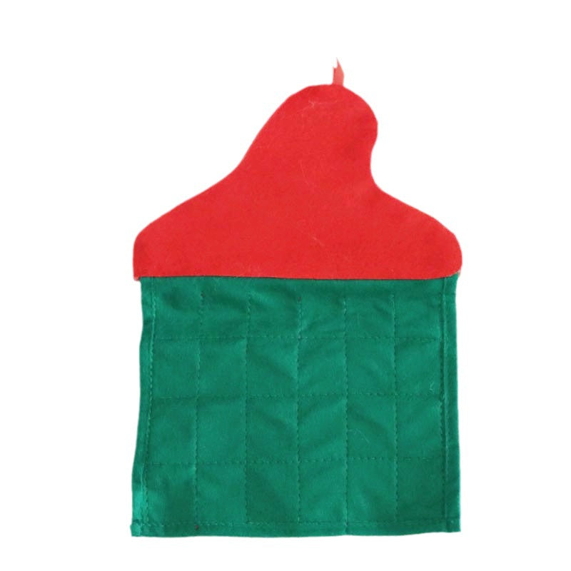 Christmas Decoration Supplies Christmas Velvet Hot Stamping Elderly Calendar Christmas Calendar Christmas Decoration Supplies