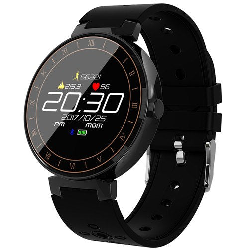 Beseneur L8 Smart Bracelet Heart Rate Minitor Blood Pressure IP68 Waterproof Fitness Band Bluetooth Sport Wristband for Swimming