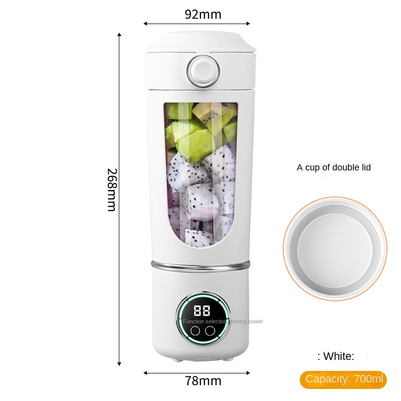 High-end juicer household crushed ice juicer cup USB charging portable juicer outdoor travel cup 12 dollars