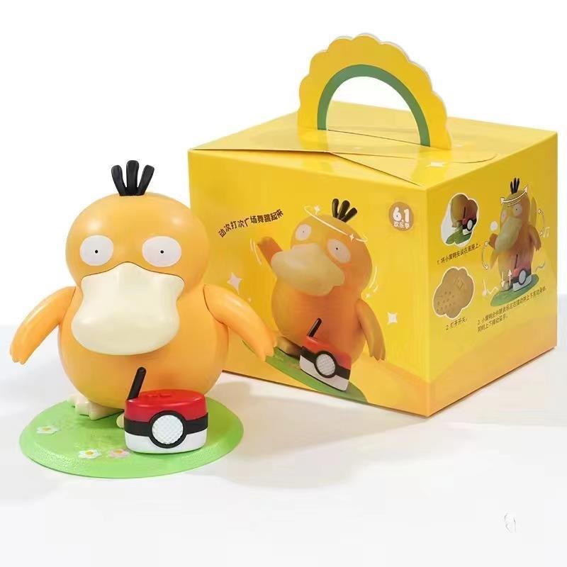 Electric toys, popular items, can be reached by ducks, waving hands, carrying suitcases, music boxes, and ornaments