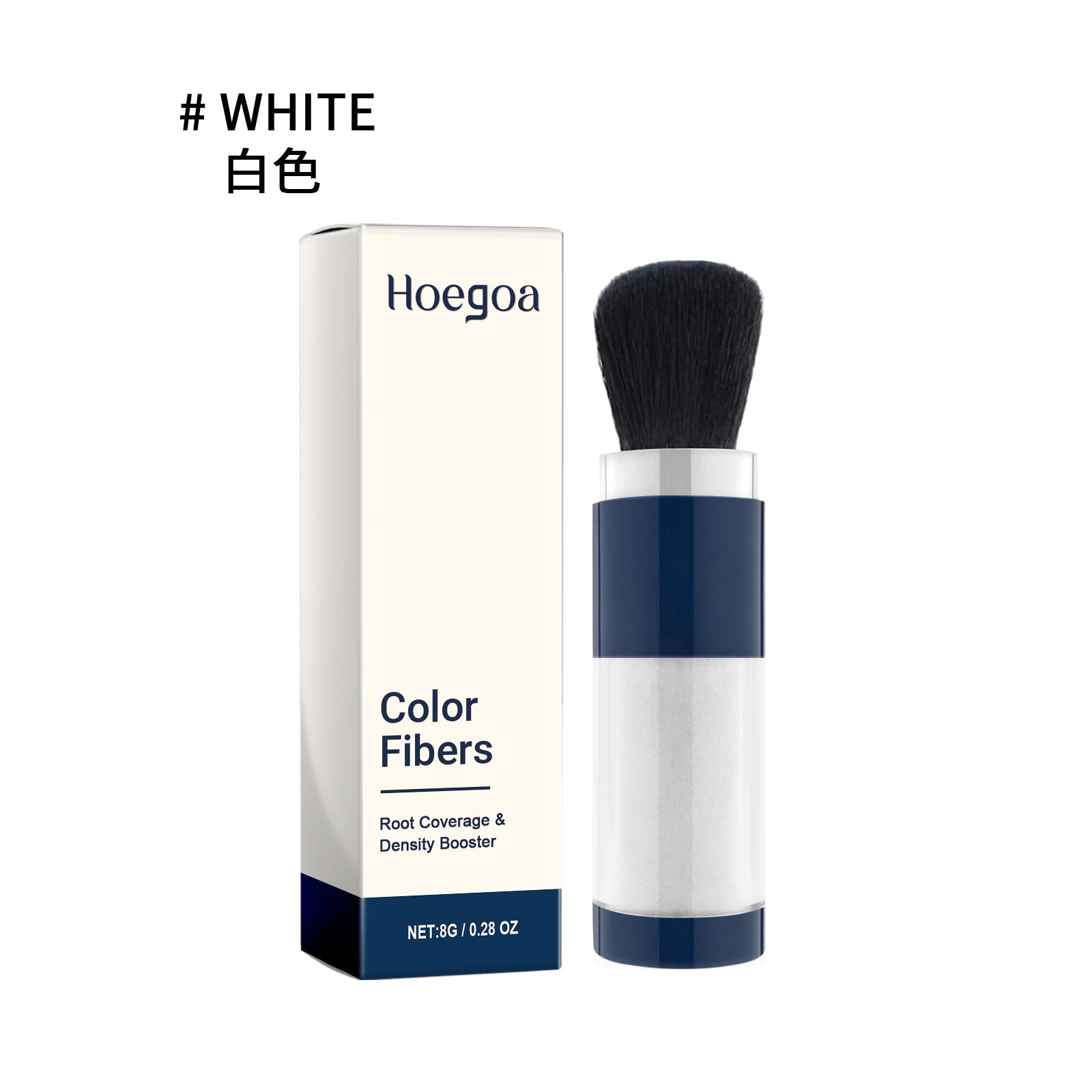 Color Fibers, Fill The Top Of Your Hairline With A Refreshing Fluffy Shade Powder
