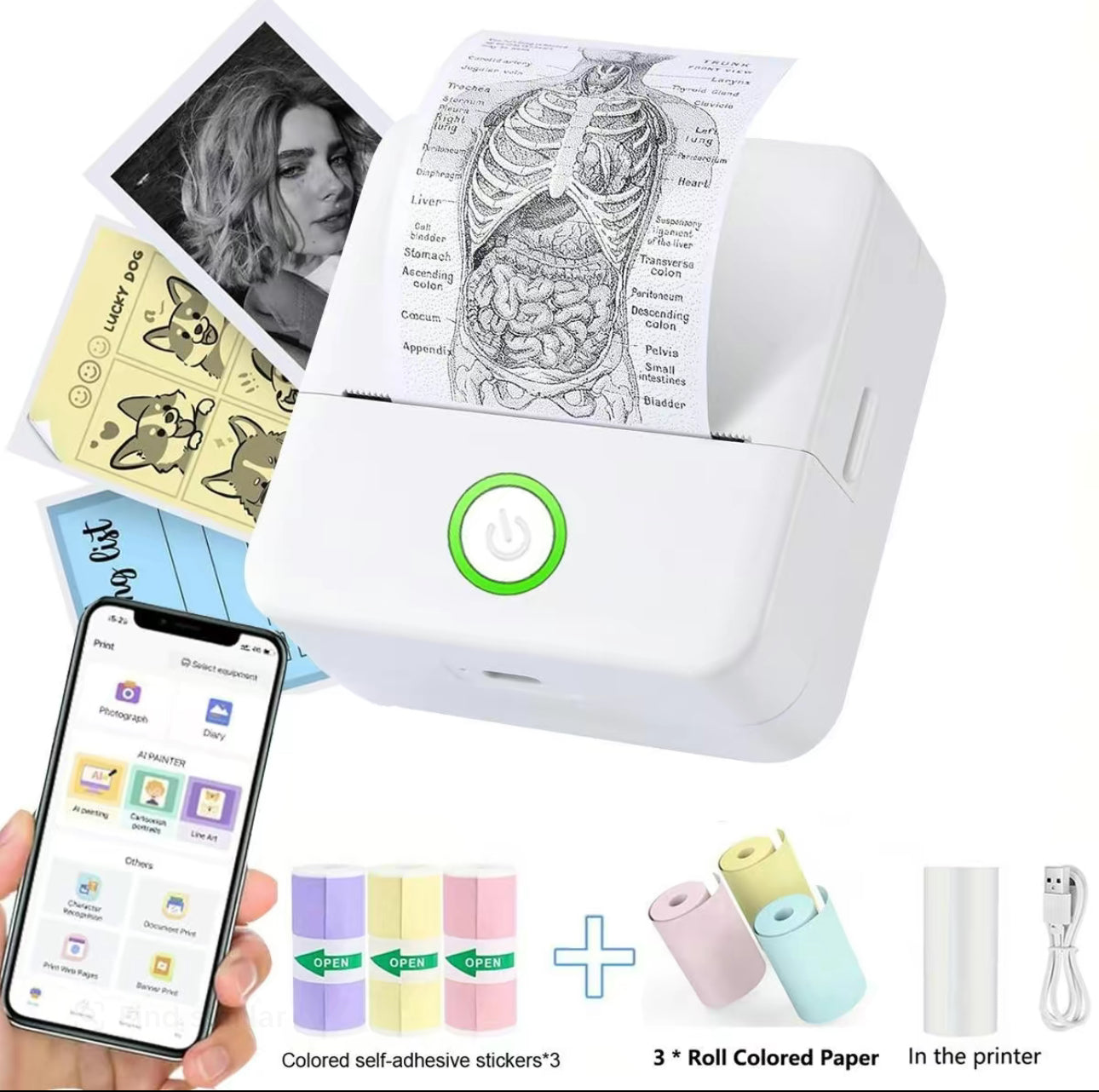 PrintiGo Mini Printer