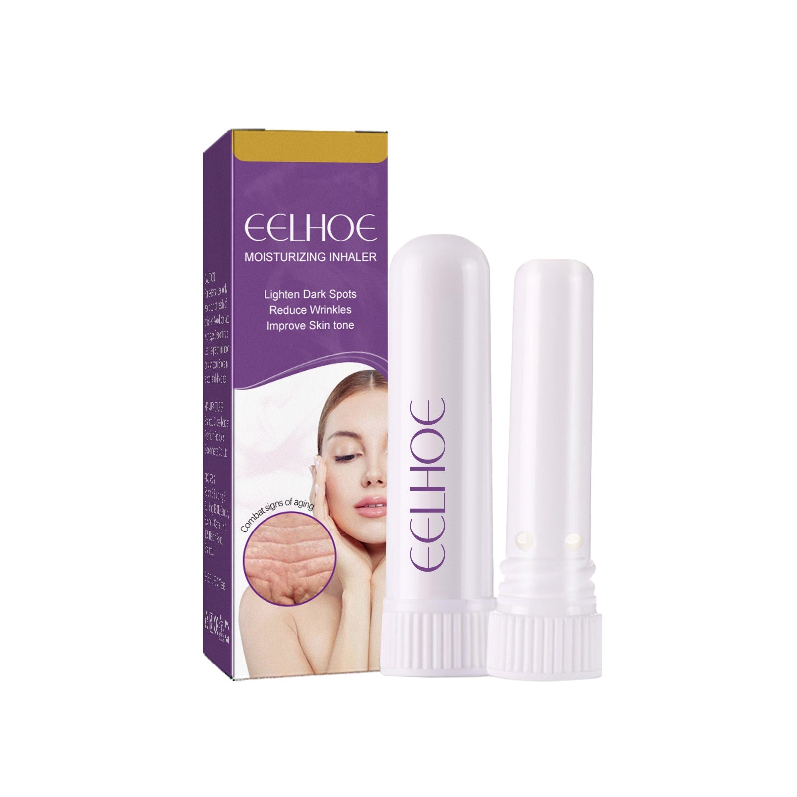 Nasal Inhaler Relieves Nasal Irritation, Cleanses Nose, Moisturizes And Firms Skin