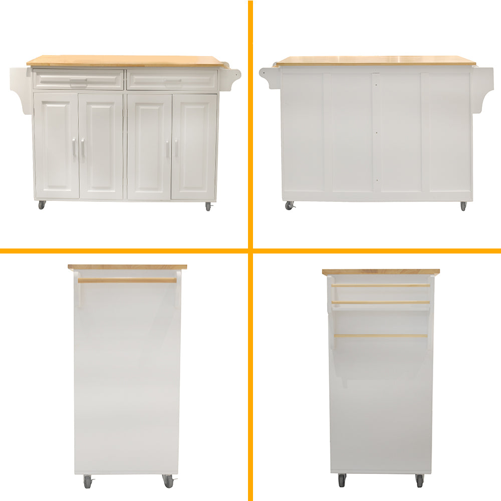 Kitchen Island & Kitchen Cart Mobile Kitchen Island