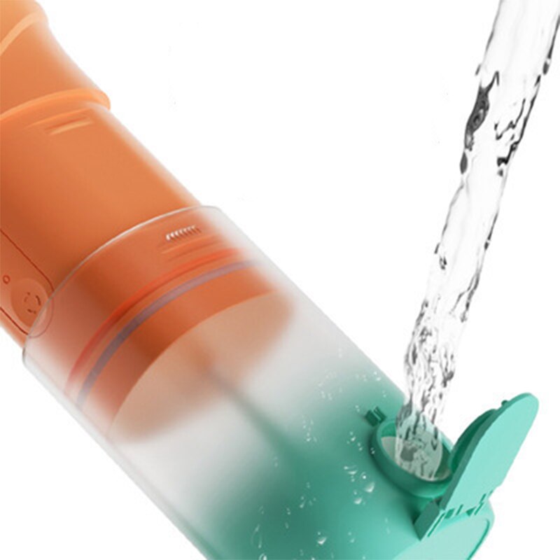 Portable Oral Flusher Mini Water Toothpick Teeth Cleaner Dental Flusher Oral Teeth Cleaner Water Pulse Large-Volume 200ml