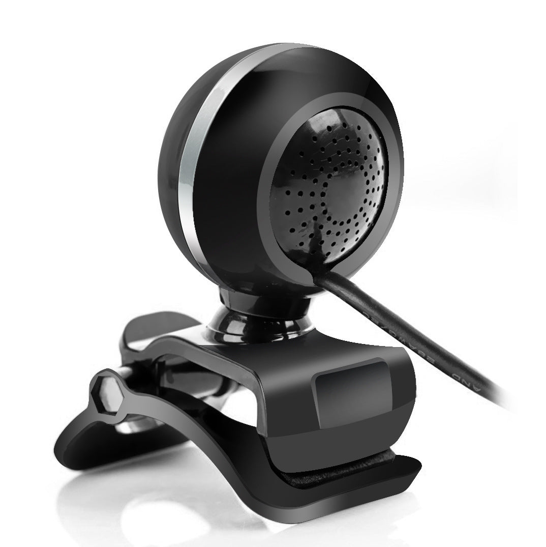 Online course with 480P high-definition camera and built-in sound-absorbing microphone for video recording