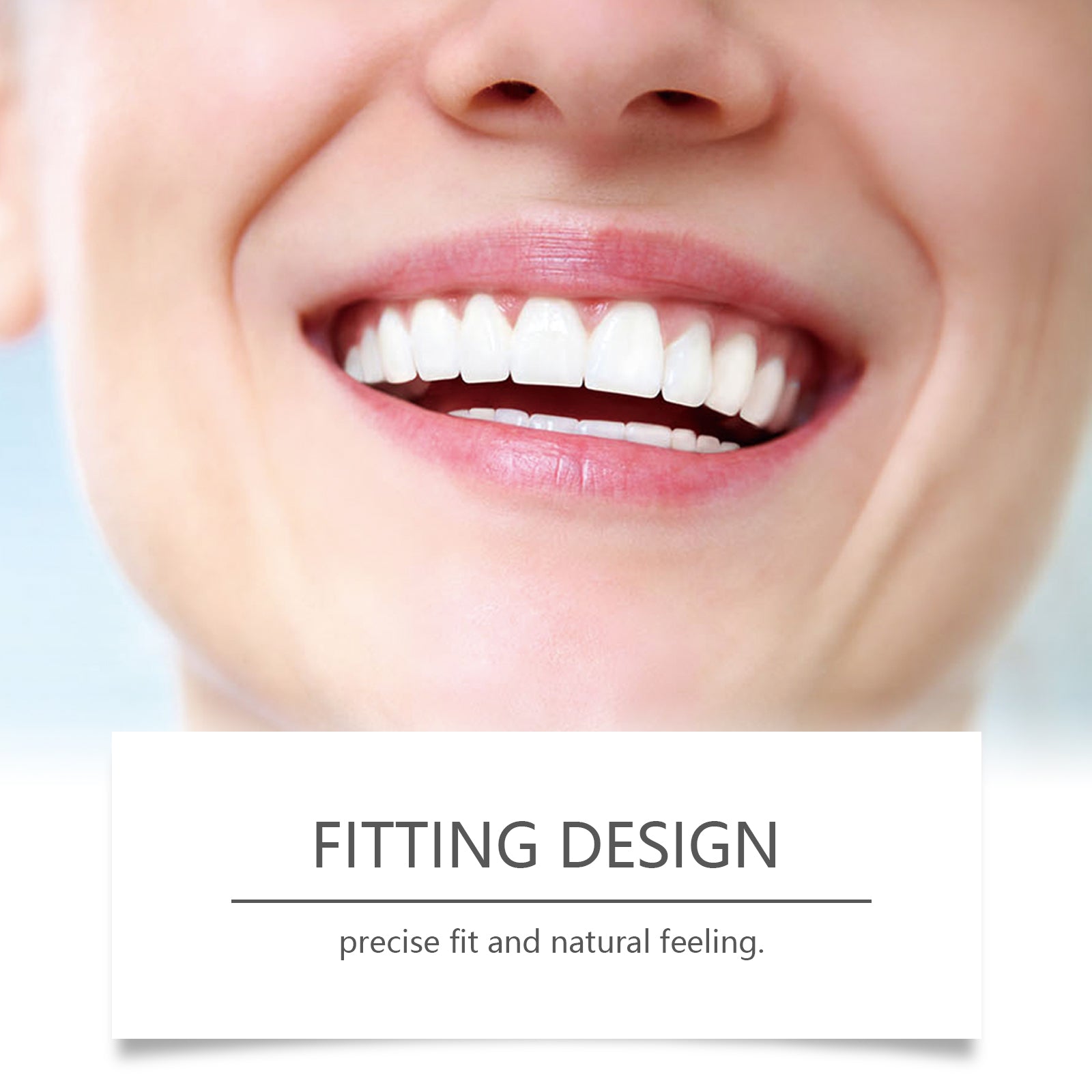 Denture Denture Set, Dental Cosmetic Set To Enhance Smile Beauty Comfortable Material Care Set