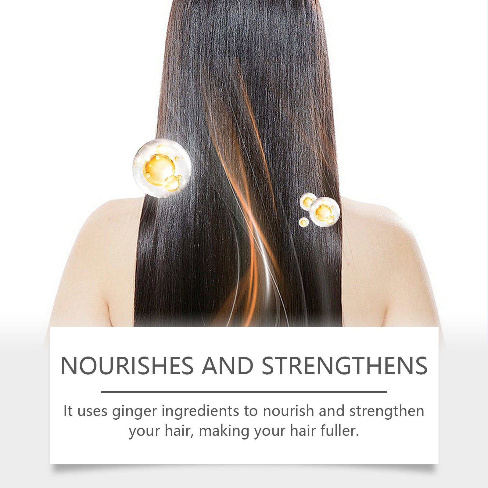 Hair Treatment Spray Strengthens Hair, Nourishes Scalp, Takes Care Of Frizz, Softens And Brightens