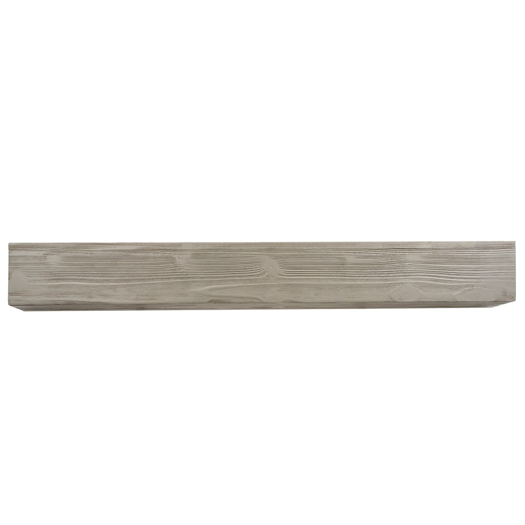 72" Rustic Wood Fireplace Mantel,Wall-Mounted & Floating Shelf for Home Decor
