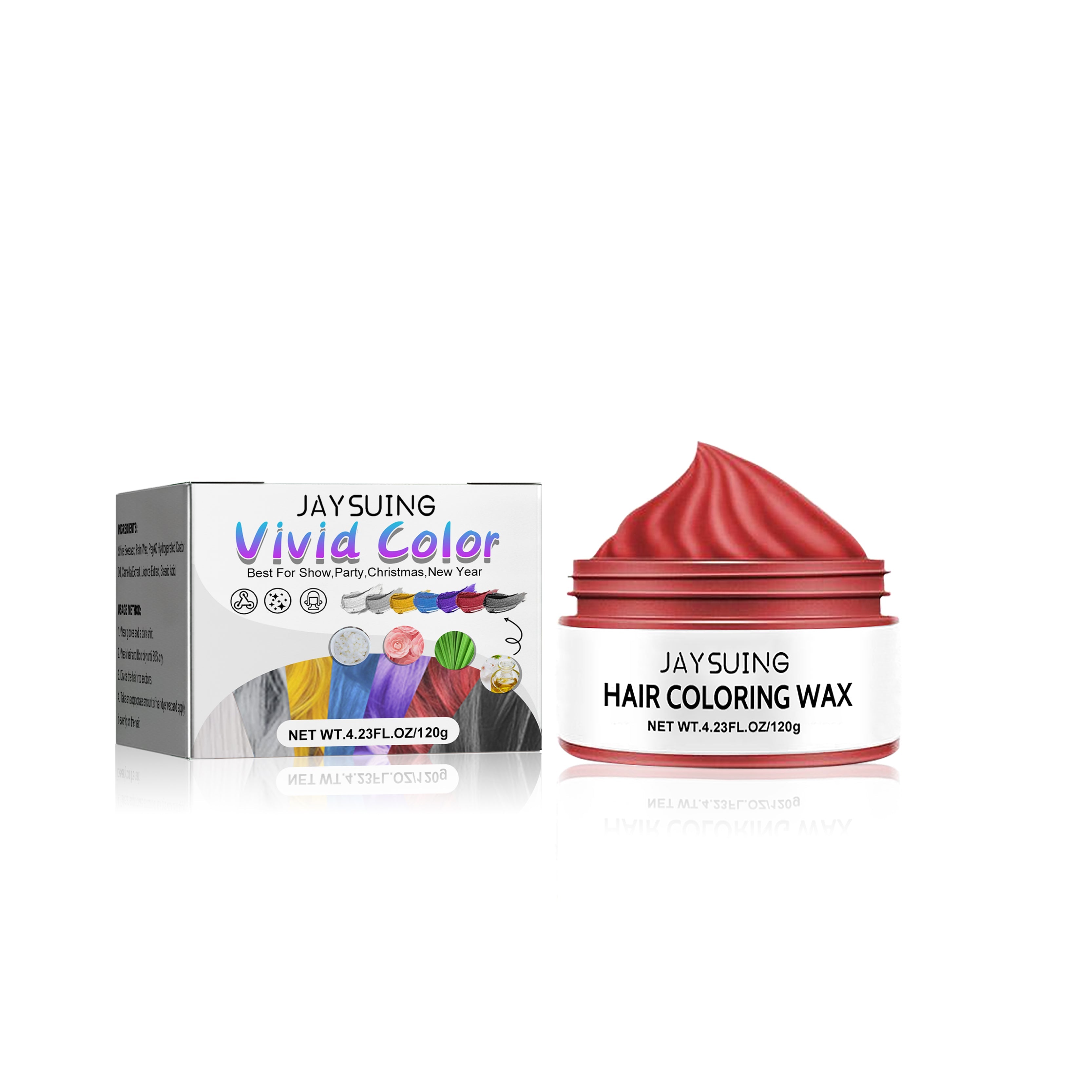 Hair Cream, Covering White Hair, Easy Coloring, Non-Dampening, Tide Color Beauty Hair Cream