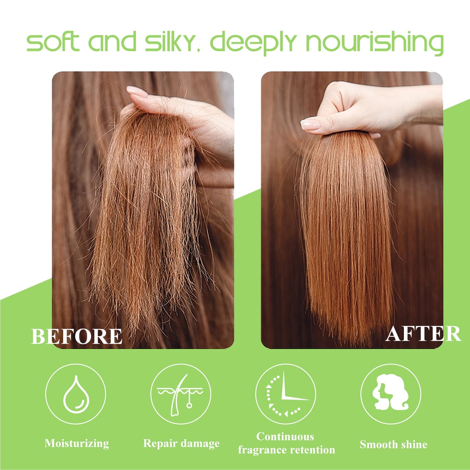 Rosemary Essential Oil For Hair Care, Anti-Frizz, Long Lasting, Soft Stay, Repair, Perm And Dye Hair Care