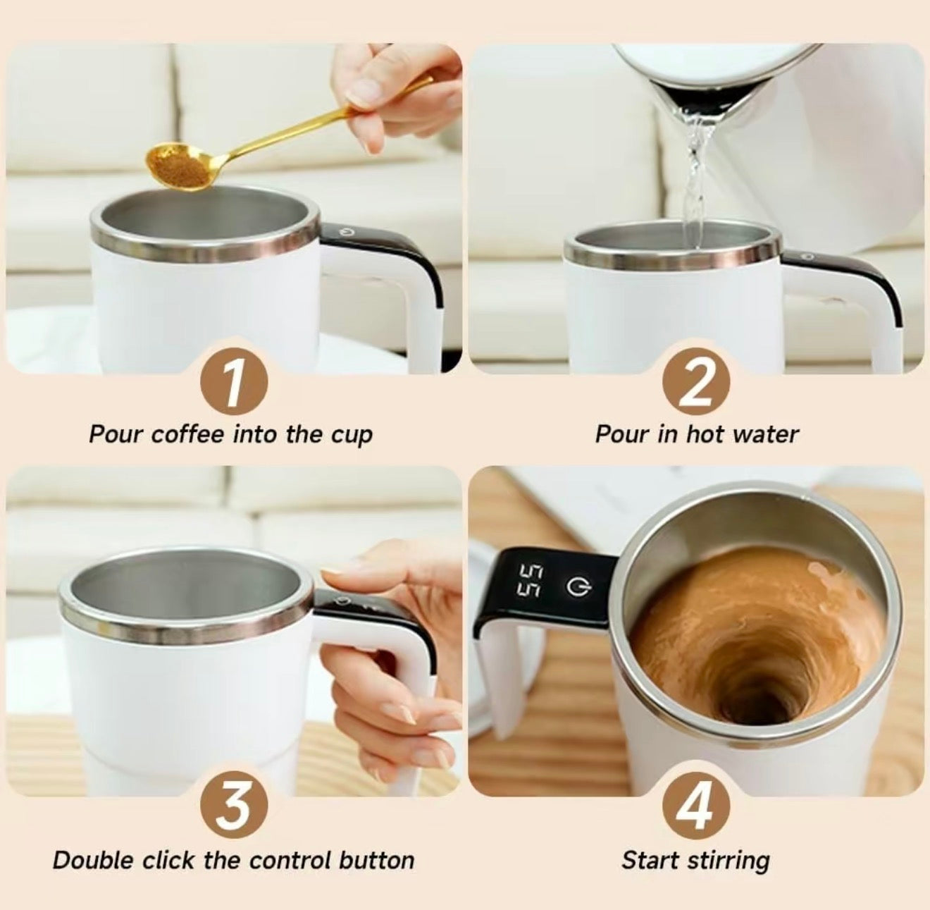StirMate Thermal Mug