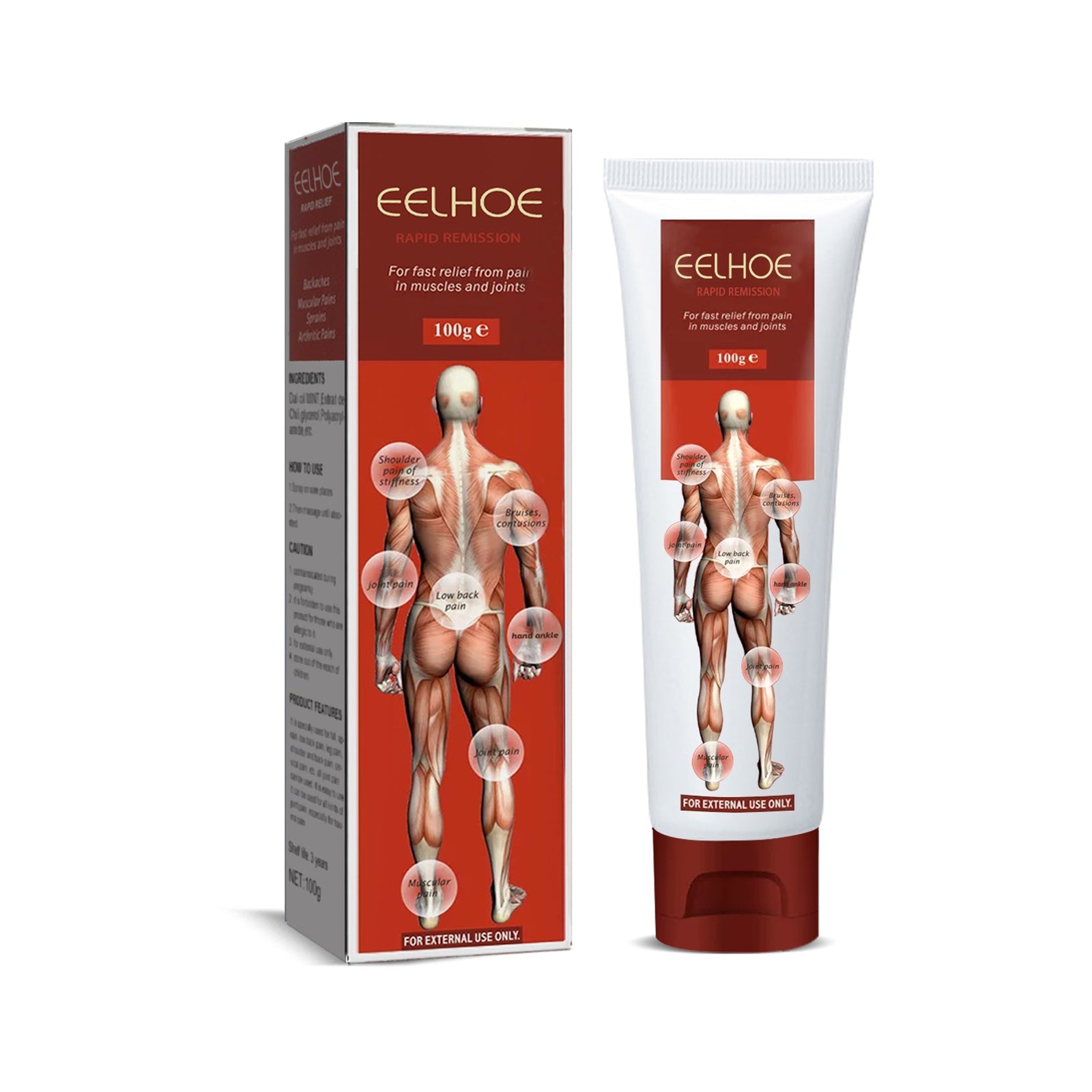 Joint Care Cream, Relieve Cervical Spine, Waist, Leg And Knee Joint And Bone Pain Body Massage Care Cream