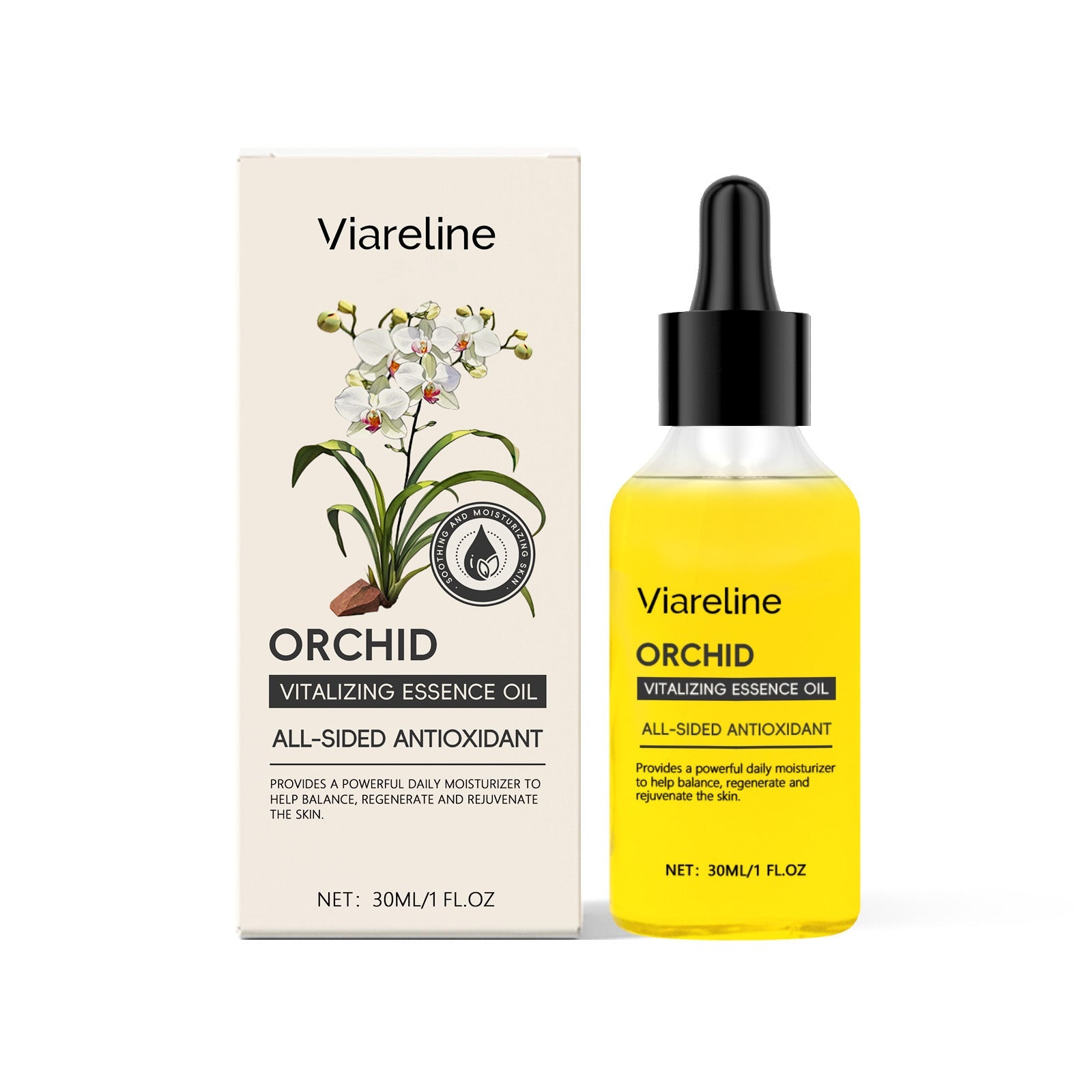 Orchid Brightening Essence Oil Brightening Delicate Skin Nourishing And Hydrating Skin Care Essence Oil
