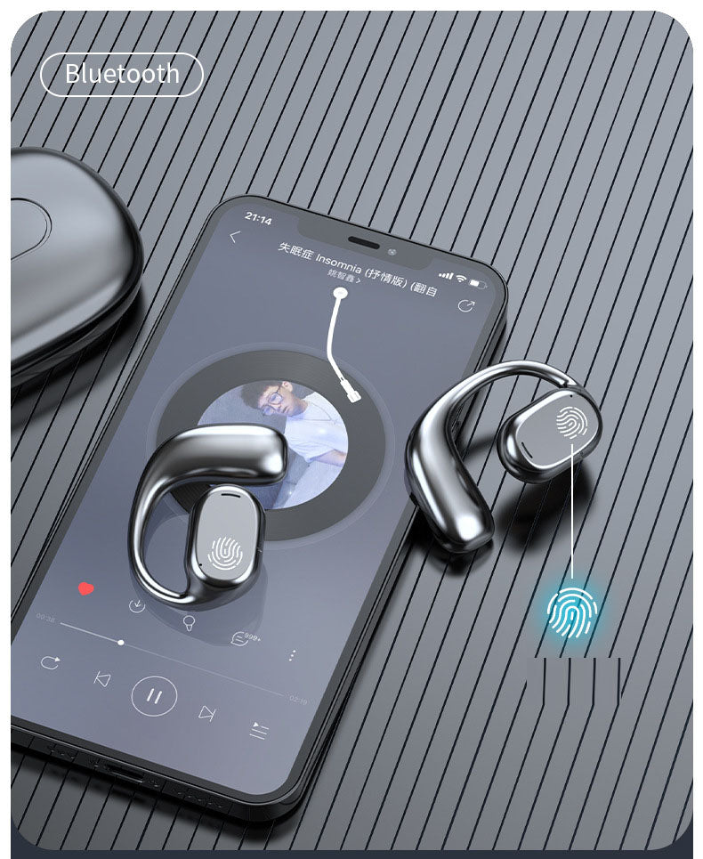 GT280 OWS Ear Hanging Fully Open Noise Reduction Sports Wireless Bluetooth Earphones