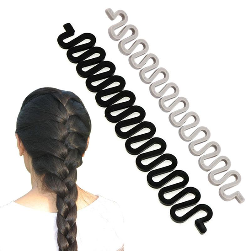 Fashion Hair Braiding Braider Tool Roller With Magic Hair Twist Styling Bun Maker