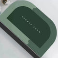 Soft cushion floor mat absorbent foot mat bathroom non-slip quick-drying toilet door carpet bathroom door mat