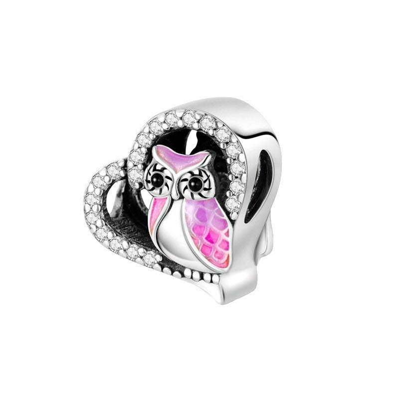 Bracelet pendant accessories animal owl rabbit