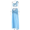 Summer New Hot Selling Women's Two-Piece Set Sexy Bikini Top Packing Hip Skirt