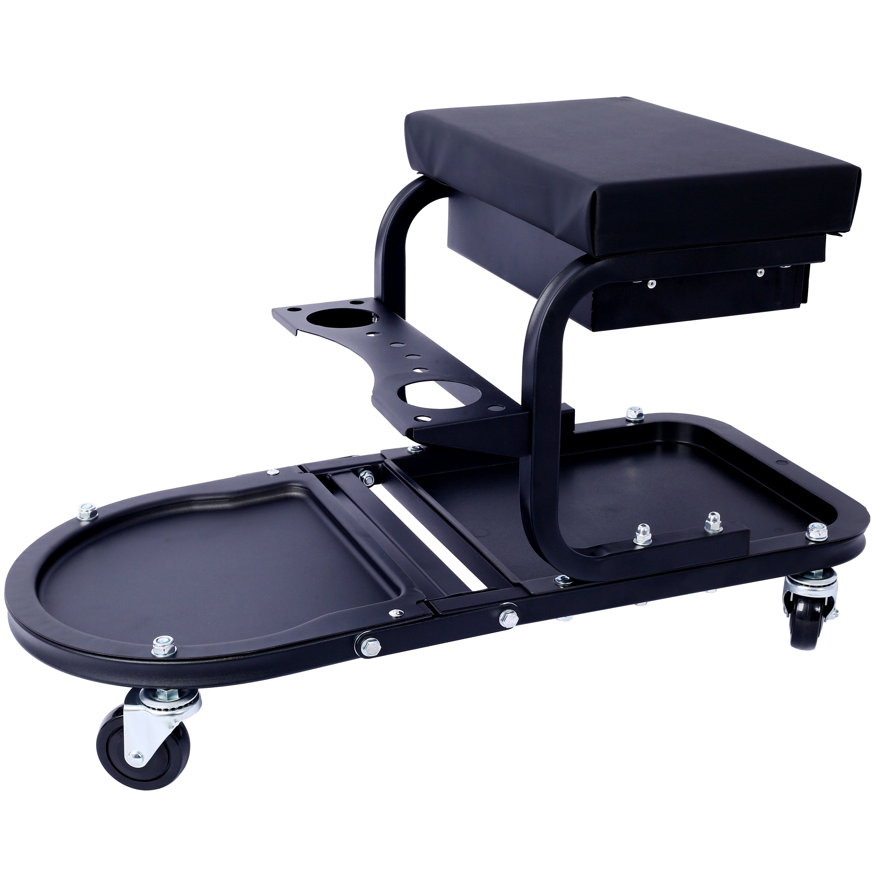 Ultimate Rolling Details and Multifunctional Car, 15'1/2 "x 8'3/4" x 18'1/2 "- Black