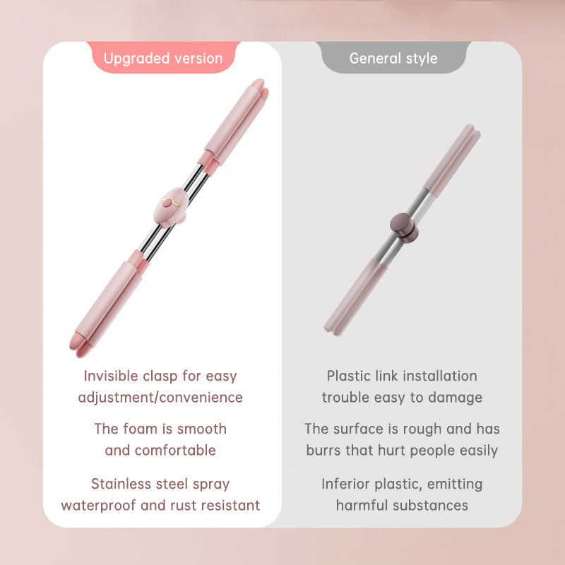 Adjustable open back shoulder stick correct hunchback correction cross yoga stick for corrective posture
