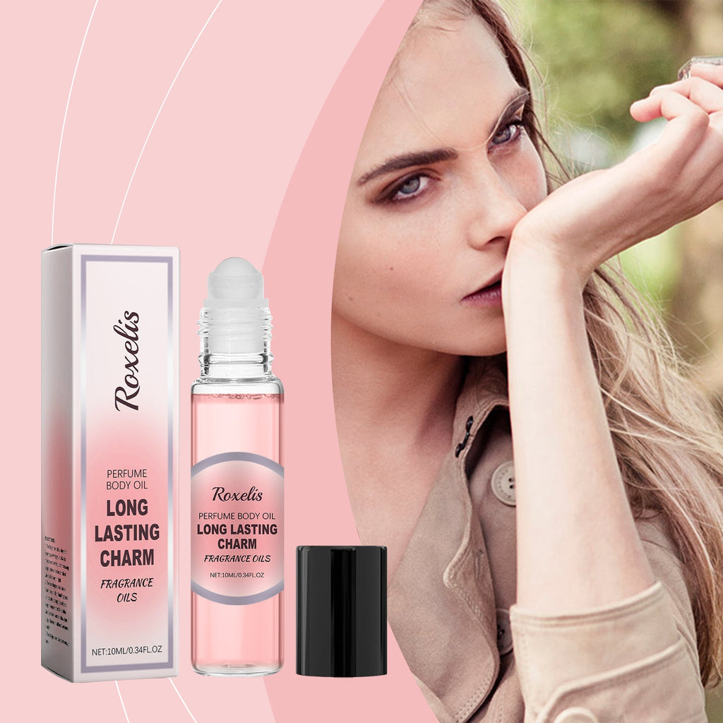 Women's Roller Perfume Lasting Fragrance Portable Rose Light Everyday Fresh Exudes A Niche Appeal Perfume