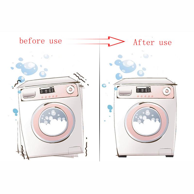 4pcs Stand For A Washing Machine Shock Pads Anti-Vibration Pad