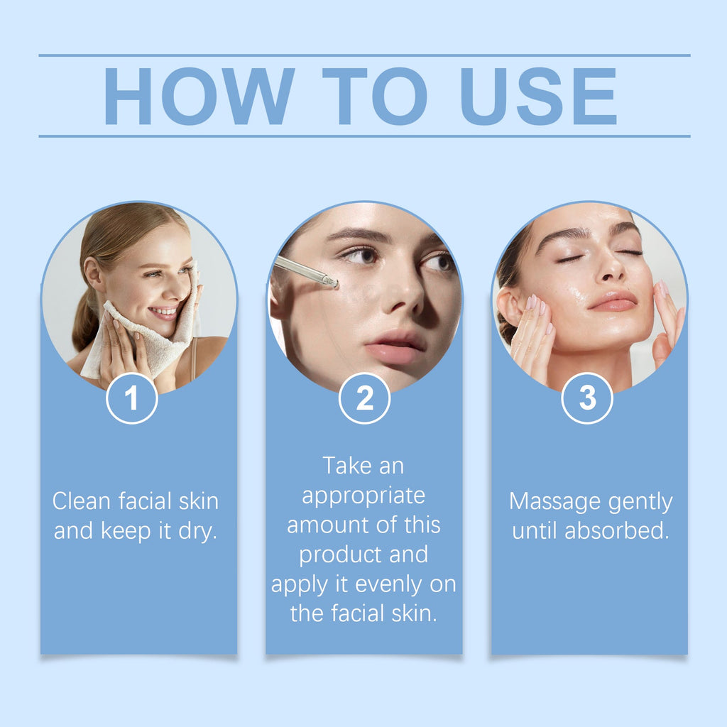 Hyaluronic Acid Essence Hydrates And Moisturizes Skin, Gently Repair Acne And Tighten Pores