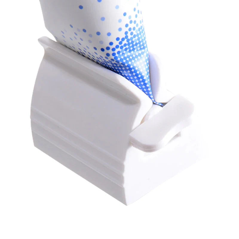 New Bathroom Accessories Toothpaste Squeezer Tooth Paste Dispenser Tube Squeezer Facial Cleanser Press Rolling Holder for Kids
