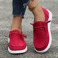 Round Toe Flat Slip-Ons