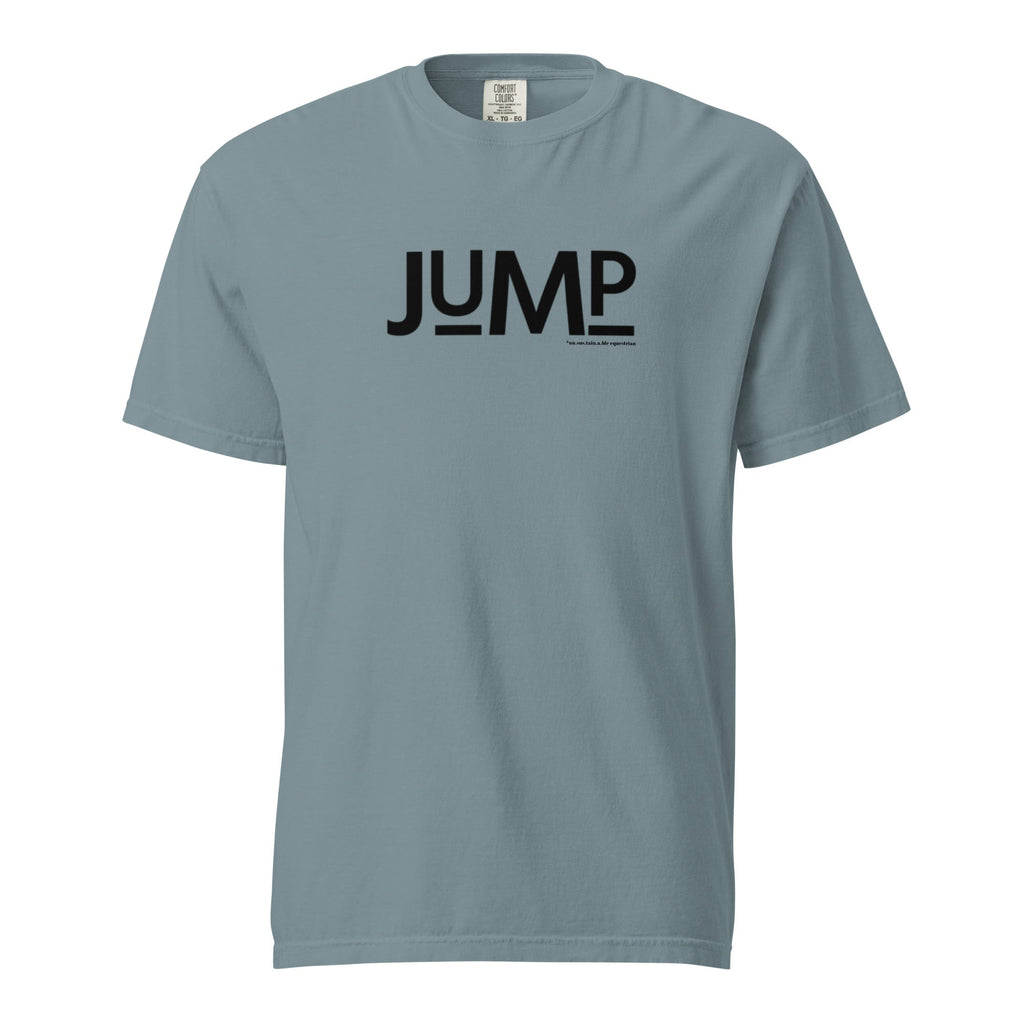 Unisex garment-dyed heavyweight t-shirt - Jump