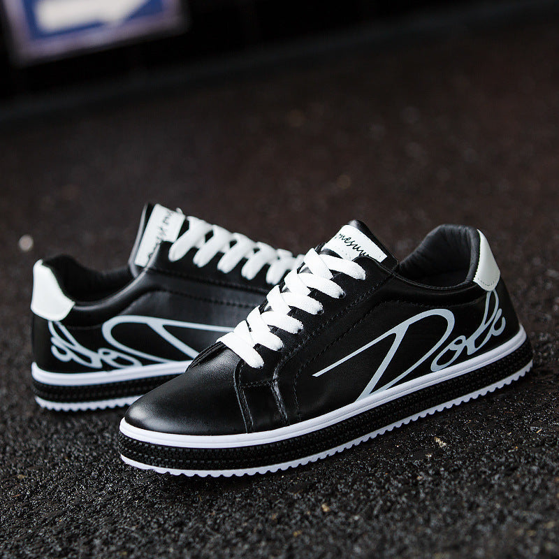 Versatile flat casual shoes student sports board shoes